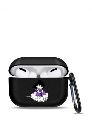 حافظة سماعة ايربود برو 2 بطبعة شخصية سون غوكو من انمي دراغون بول زد  Silicon Anime Airpods Pro 2 Case