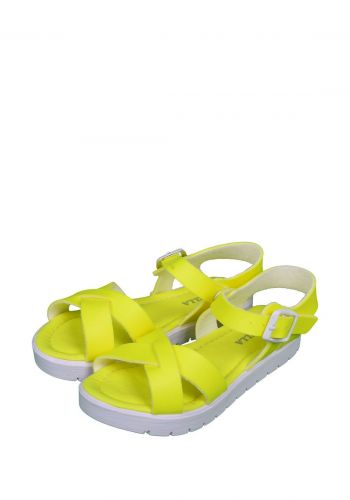 صندل اطفال بناتي اصفر اللون من هيتيت Hitit Kids Sandal