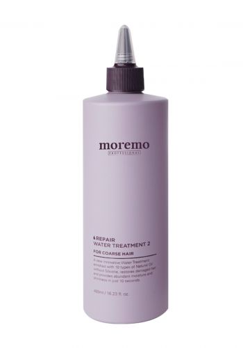 معالج مائي للشعر الخشن والسميك 480 مل من موريمو Moremo Professional Repair Water Treatment 2