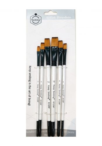سيت فرشاة رسم 6 قطع من كيب سمايلنك Keep Smilling Assorted Brush Set