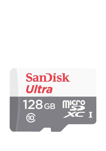 بطاقة ذاكرة SanDisk SDSQUNR-128G Ultra Lite microSDXC 128GB 