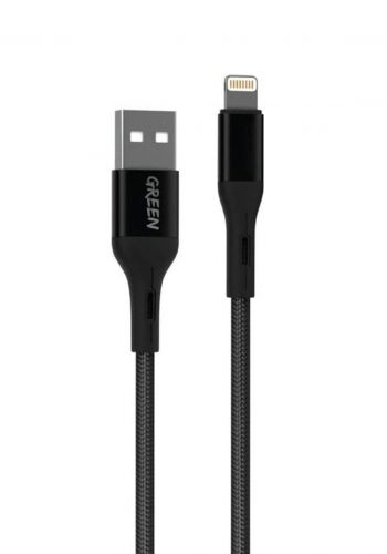 كيبل كرين - Green Gnciph2 USB A To Lightning Cable