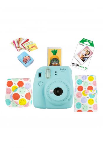 كاميرا فورية ميني 9 مع هدايا من فوجي فيلم Fujifilm Instax Mini 9 Camera
