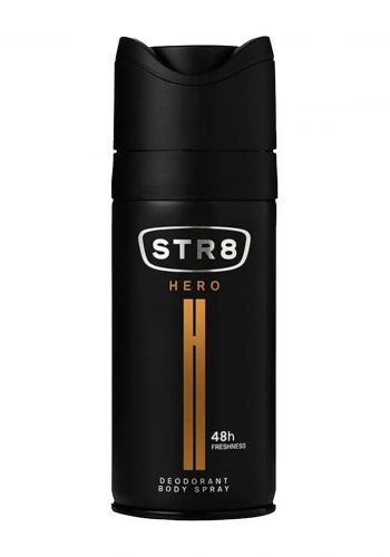 بخاخ معطر للجسم رجالي 150 مل من اس تي ار Str8 Hero 48h Men's Deodorant Body Spray