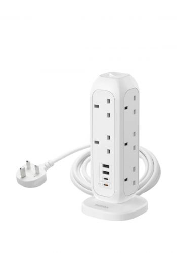 سيار كهربائي 2 متر من موماكس Momax US11UKW Oneplug 11-Outlet Power Strip with USB 