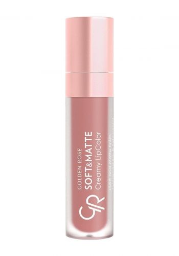 أحمر شفاه مطفي 5.5 مل رقم 104 من جولدن روز Golden Rose Soft & Matte Creamy Lipstick 