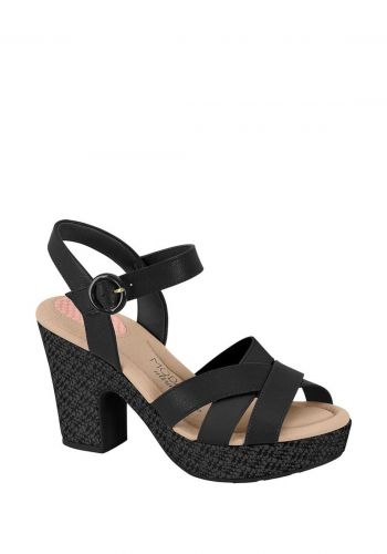   حذاء   نسائي كعب عالي طبي باللون الاسود من موداري Modare Women Sandal