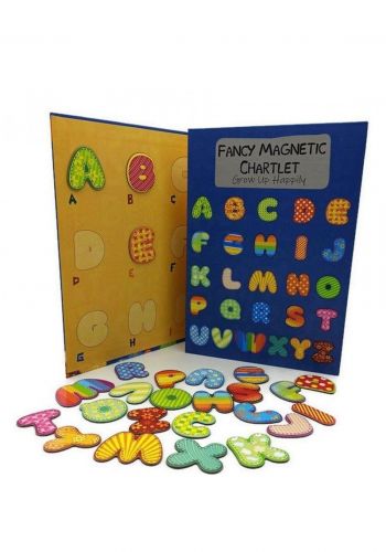 كتاب الحروف الانجليزية المغناطيسية للاطفال  Fancy Magnetic Alphabet Chartlet