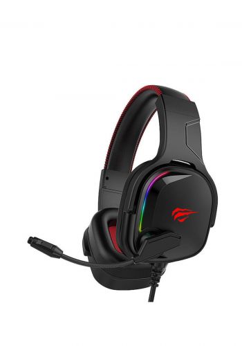 سماعة رأس سلكية من هافيت Havit H2022U RGB Gaming Wired Headphone-Black 