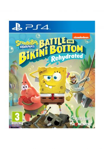 SpongeBob SquarePants: Battle for Bikini Bottom PS4 Game 4 لعبة لجهاز بلي ستيشن