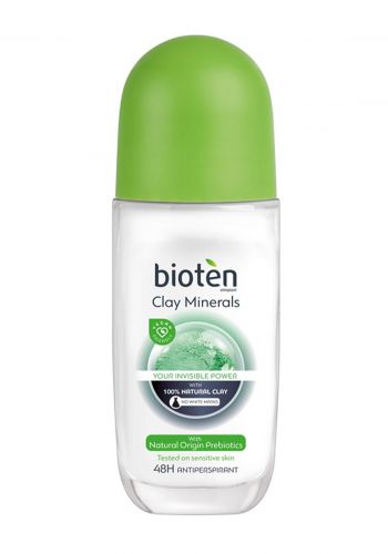 مزيل العرق مع طين طبيعي 50 مل من بيوتين  Bioten Clay Minerals Deodorant Roll