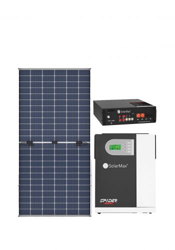 منظومة طاقة شمسية  12 أمبير مع  بطاريات ليثيوم عدد 2 من سولار ماكس SolarMax Solar system
