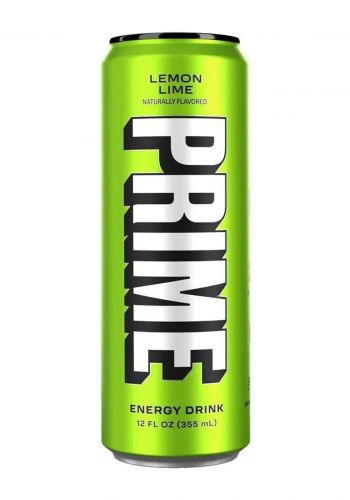 مشروب طاقة بنكهة الليمون الحامض 355 مل من برايم Prime Lemon Lime Energy Drink