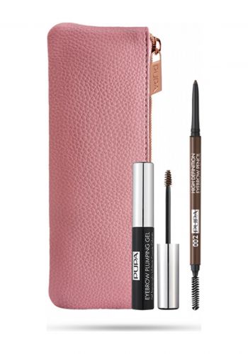 مجموعة تحديد الحواجب 3 قطع من بوبا ميلانو Pupa Milano Eyebrow Definition Kit