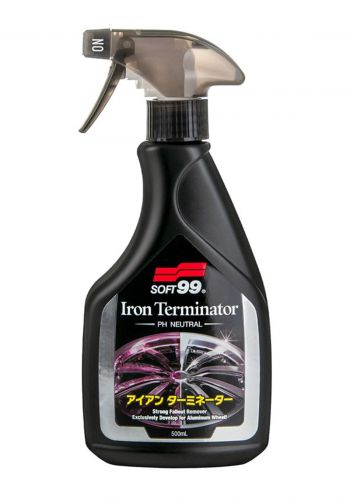 بخاخ شمع تنظيف اطارات السيارات 500 مل من  سوفت 99 Soft99 Iron Terminator