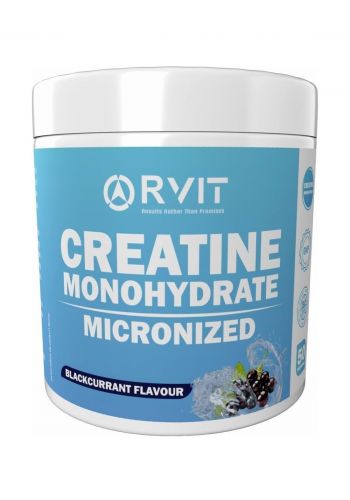 مكمل غذائي الكرياتين بنكهة الكشمش الاسود 300 غم من رفيت Rvit Creatine Monohydrate Black Currant Flavour