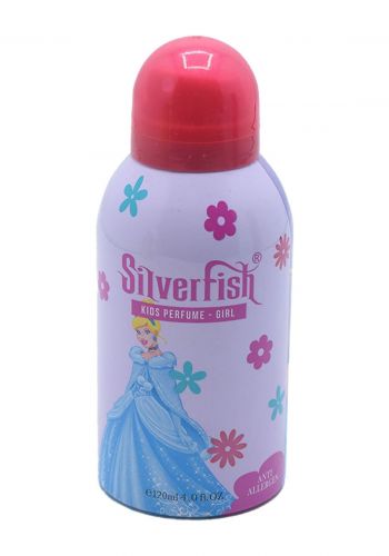 معطر اطفال بنفسجي اللون 120 مل من سلفر فش Silver Fish Kids Perfume - Girl
