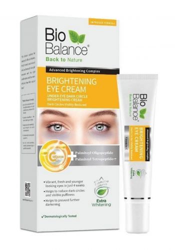 كريم تفتيح العين 15 مل من بايو بالانس Biobalance  Brightening eye cream