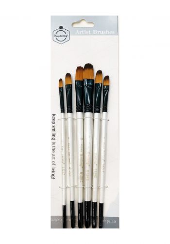 سيت فرشاة رسم 6 قطع من كيب سمايلنك Keep Smilling Assorted Brush Set