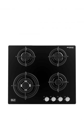 طباخ بلت ان غازي زجاج 4 شعلات DLC G460CBB Gas Cooker 60x60 Cm