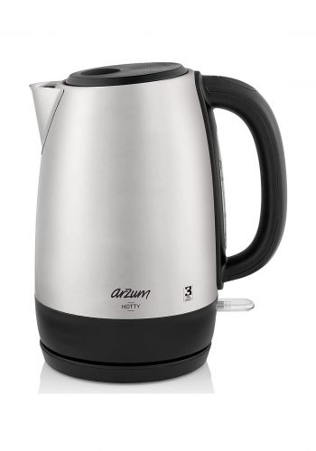 غلاية ماء كهربائية 1.7 لتر 2200 واط من ارزوم Arzum AR3074IONX Electric Kettle