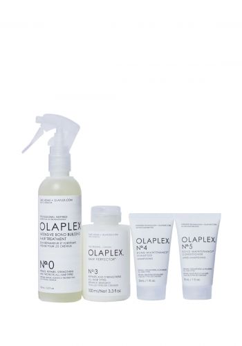مجموعة العناية بالشعر المثالية من اولابلكس olaplex bond builder kit