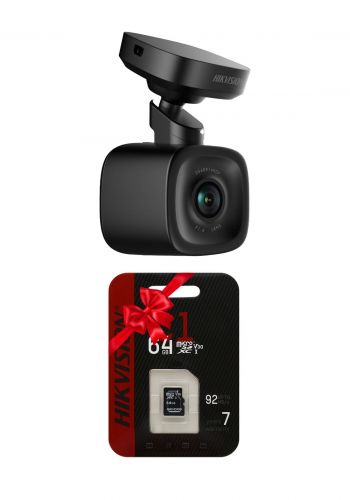 كاميرا لوحة القيادة مع هدية رام 64GB من هيكفيجن HIKVision AE-DC5013-F6 F1.6 Dashboard Camera with 64GB RAM  