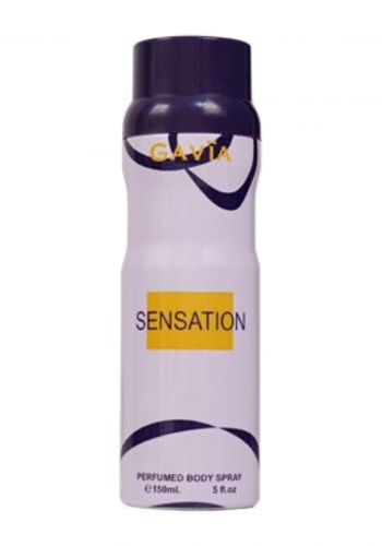 بخاخ معطر الجسم سينسيشن للنساء 150 مل من جافيا Gavia Sensation Body Spray