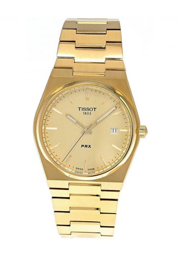 ساعة رجالية ذهبية اللون من تيسوت Tissot T1374103302100 Watch     