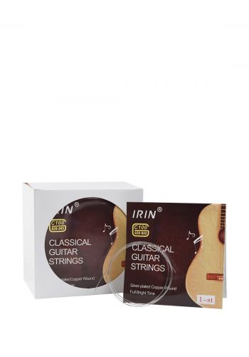 Irin C100 Guitar Strings اوتار كيتار  100 قطعة من ايرن