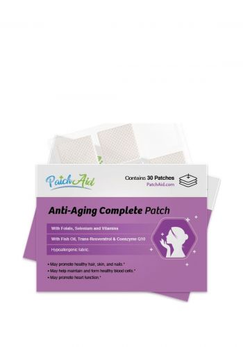 لصقات فيتامينات لمكافحة الشيخوخة 30 لصقة من باتش أيد Patch Aid Anti Aging Compelete Patch