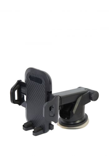 Car Phone Holder S115-Black  حامل موبايل لاصق للسيارة