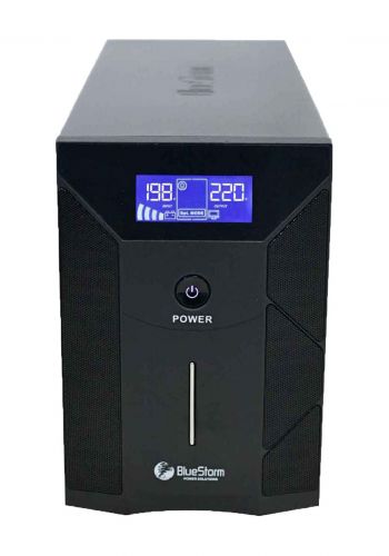 مجهز قدرة باربع بطاريات 2000 فولت Blue Storm 2000VA UPS - Black