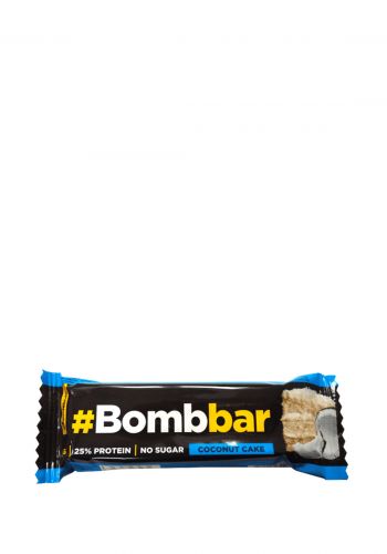 لوح بروتين بجوز الهند 40 غم من بومبار Bombbar protein bar