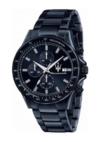 ساعة رجالية 44 ملم من مازيراتي Maserati R8873640023 Sport Chronograph Watch For Men  