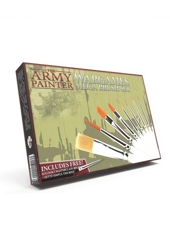 ست فرش رسم تفصيلية عدد 10 من ذا ارمي بينتر The Army Painter Wargames Mega Brush Set
