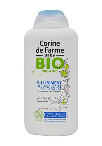 كريم تغيير حفاضات 500 مل من كورين  Corine De Farme Baby Bio Organic