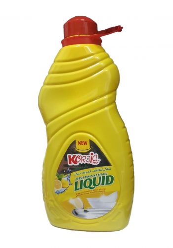 سائل غسيل الصحون برائحة الليمون 2500 غرام من كرجية Korjia Dish Washing Liquid