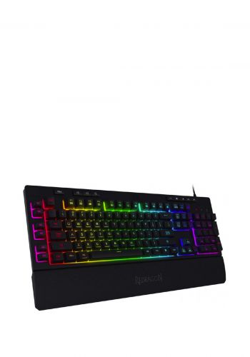 Redragon K512 Shiva RGB Membrane Gaming Keyboard - Black كيبورد
