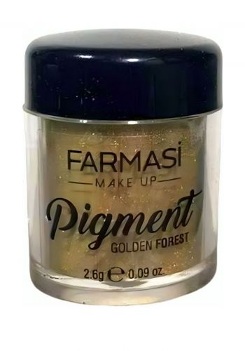 ظلال عيون لامع بلون جولدن فورست 2.6 غم من فارمسي Farmasi Make Up Pigment Golden Forest