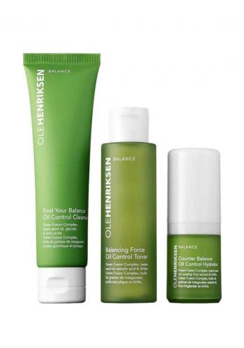 مجموعة العناية  للبشرة الدهنية من اوليهينريكسن Olehenriksen Essentials Set