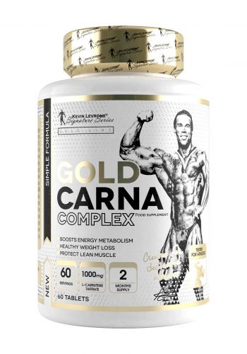 مكمل غذائي 60 قرص من كيفن ليفرون Kevin Levrone Gold Carna Complex Food Supplement
