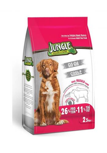 طعام جاف الكلاب البالغة غنم 2.5 كجم من جنجل Jungle Iamb Kitten Food