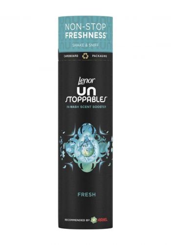 معطر ملابس برائحة منعشة 176 غرام من لينور Lenor  In-Wash Scent Boosters Unstoppables  