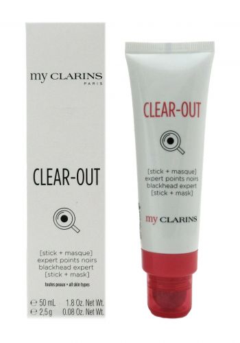 Clarins Clear Out Stick + Mask  القناع المنقي 2 في 1 50 مل من كلارنس