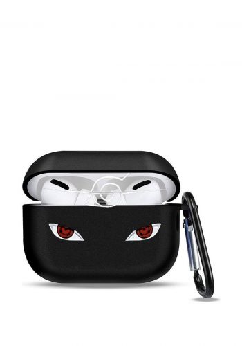 حافظة سماعة ايربود برو 2 بطبعة عيون شارينغان من انمي ناروتو   Silicon Anime Airpods Pro 2 Case