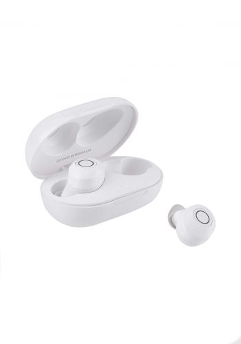MOMAX BT1D  Pills True Wireless Bluetooth Earbuds - White (3255)  سماعة لا سلكية