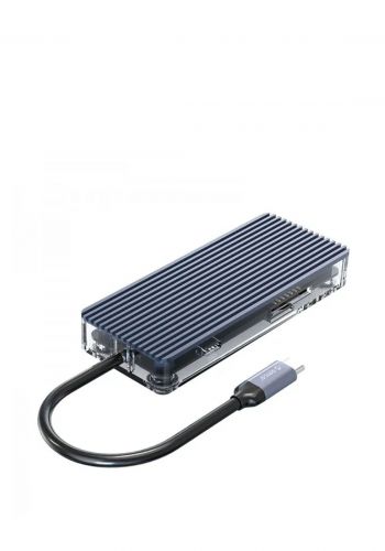 Orico WB-8P Type-C 8-in-1 Transparent Hub محول من اوريكو