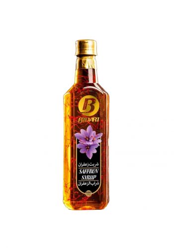 شراب الزعفران 650 غم من بيداري Bidari Saffron Syrup 