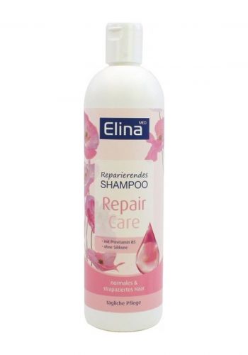 شامبو العناية لإصلاح الشعر بمستخلص ورد الروز البري و الكولاجين واليوريا 500 مل من الينا-ميد Elina-med Shampoo Repair Care   
  